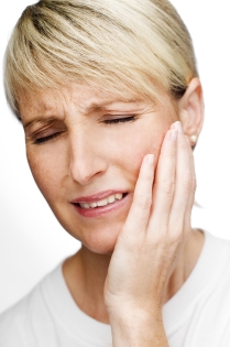 Woman with Dental Pain