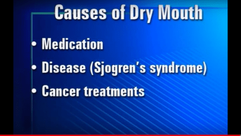 Causes of Dry Mouth