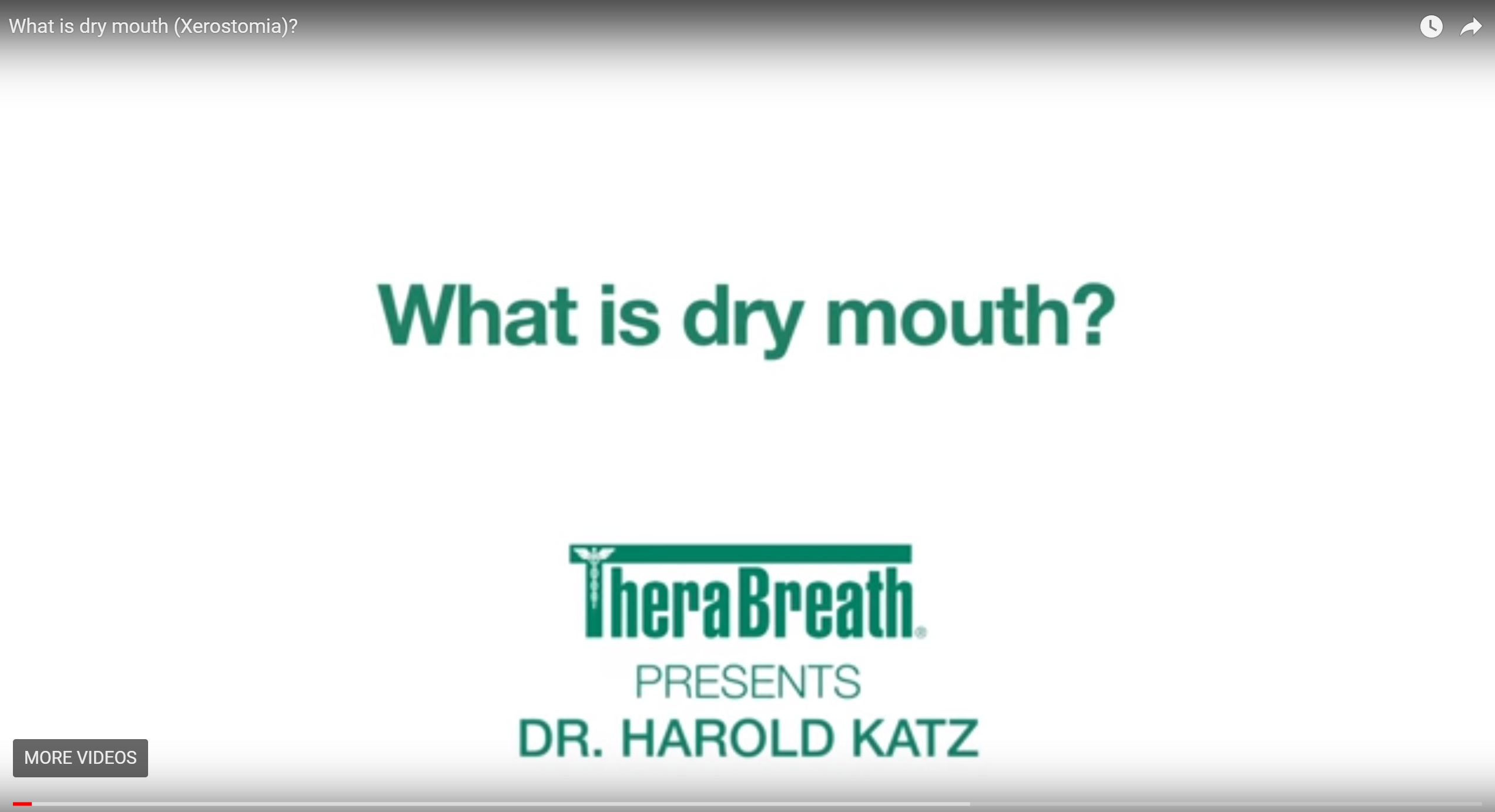 DRY MOUTH 101
